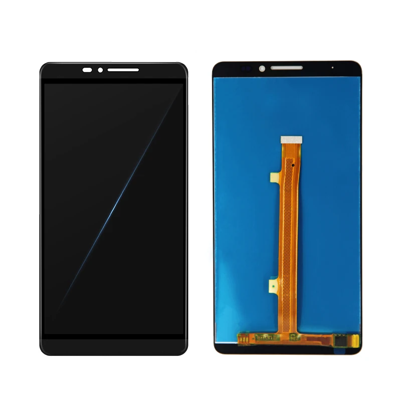 Mate 7 ЖК-для Huawei mate 7 ЖК-дисплей с сенсорным экраном дигитайзер сборка части с рамкой+ подарок