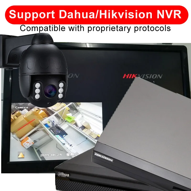 Инжектор POE sd карта панорама/наклон/зум IP Камера 5MP 5xzoom Hikvision Dahua NVR совместимый микрофон динамик приложение h.265 Облачное хранилище купольная IP камера Камера