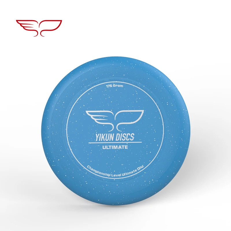 YIKUN диски, одобренный WFDF, 175g, профессиональный FlyingDisc, конечный диск, логотип UltiPro - Цвет: Blue
