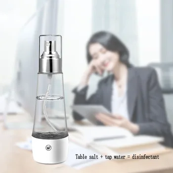 

84 Disinfection Water Electrolytic Disinfection Machine Portable USB Hypochlorous Acid Disinfection Water Maker Home Supplies