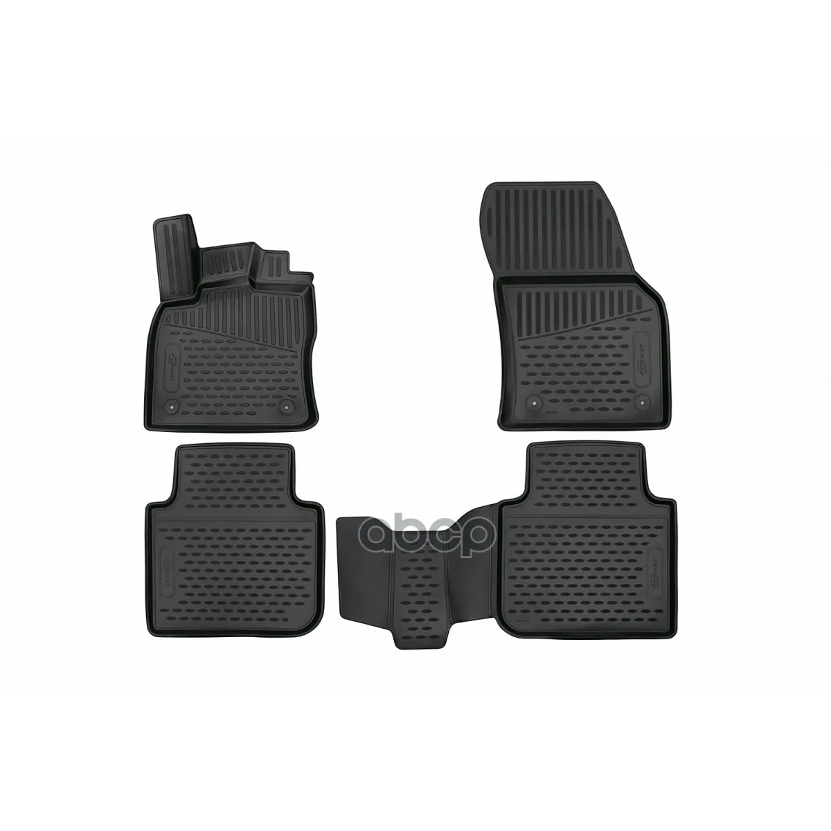 Коврики 3d В Салон Toyota Camry,-, 4 Шт.(Пу, Повышенная Износостойкость) FORMAT арт. FORMAT.3D.48.63.210k
