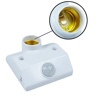 

LED Light Lamp Holder E27 Lamp Base Socket PIR Infrared Motion Sensor Motion Sensor Switch for Lamp Socket Switch