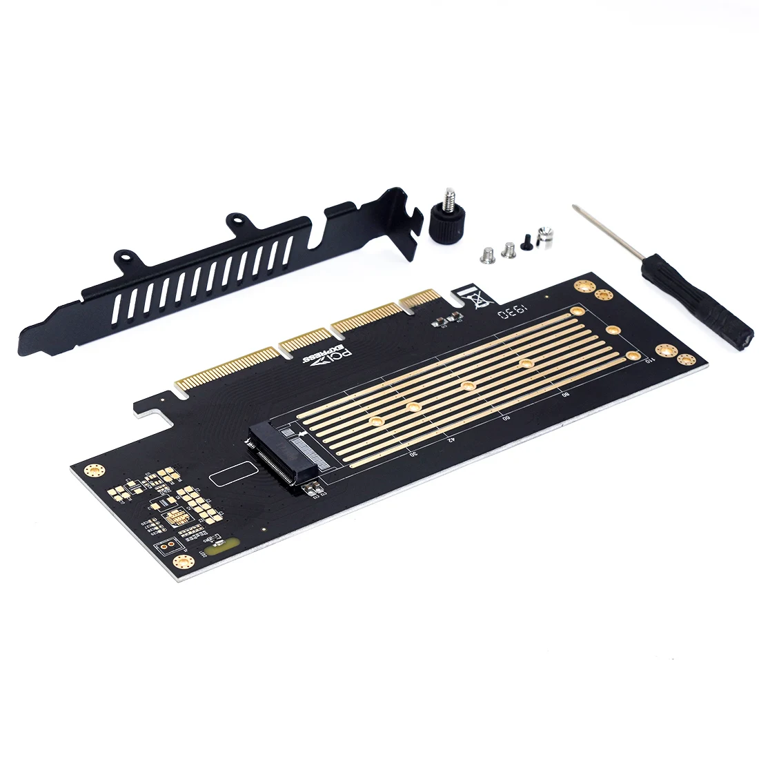 Высокоскоростная M.2 для NVMe SSD на PCIe Плата расширения M key поддержка PCIE 3 0 X4 x16 от 2230