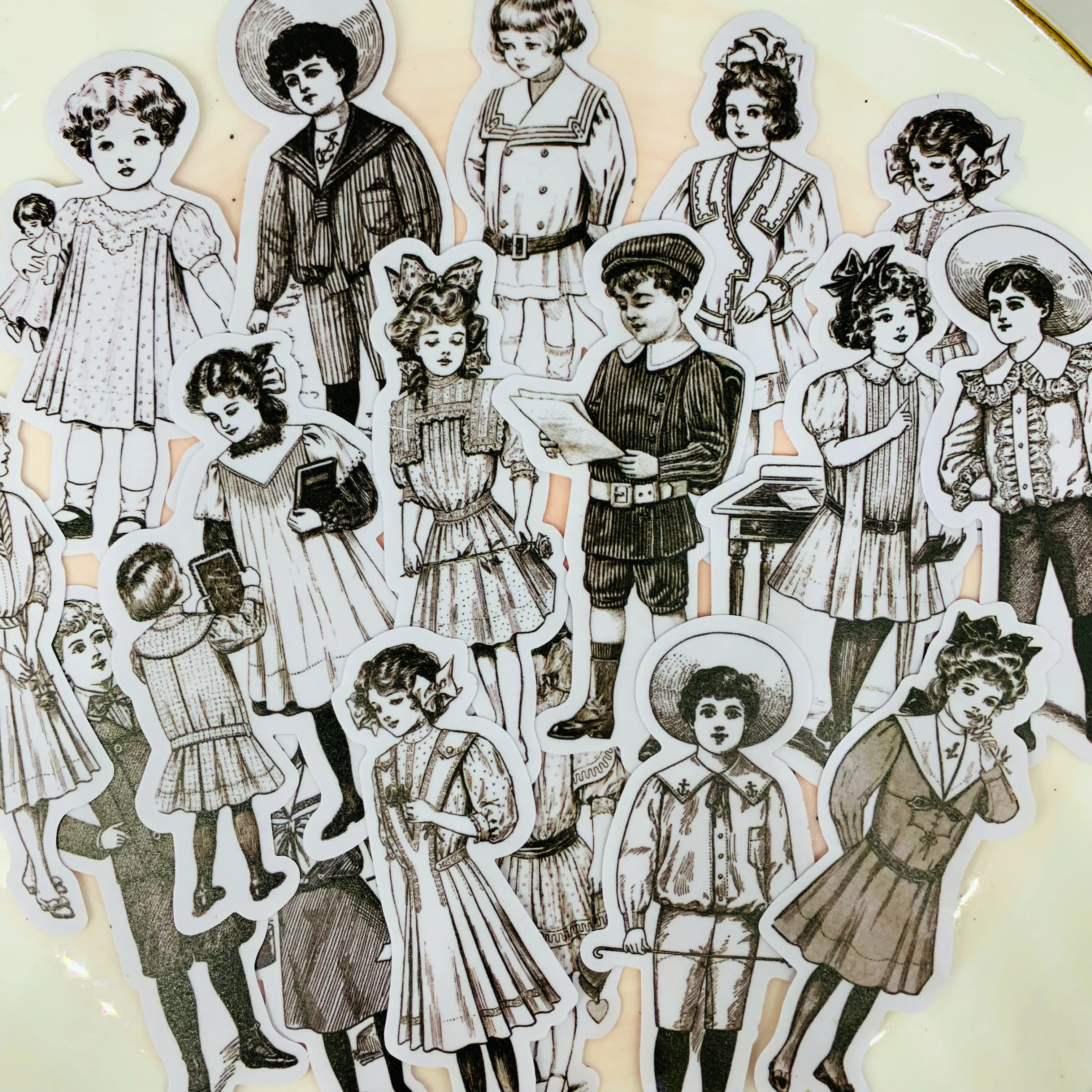 17PCS Nobleman Scrapbooking stickers book Student kids toys Notebook label Decorative sticker paper Stationery | Дом и сад
