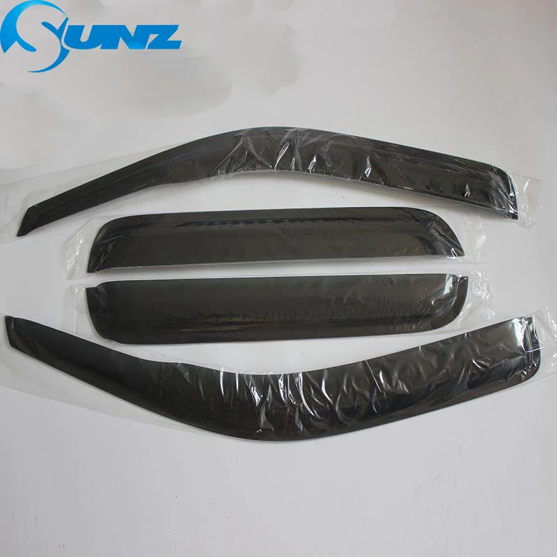 Боковые оконные дефлекторы Mazda Bt 50 2006 2007 2008 2009 2010 2011 Черный Автомобильный