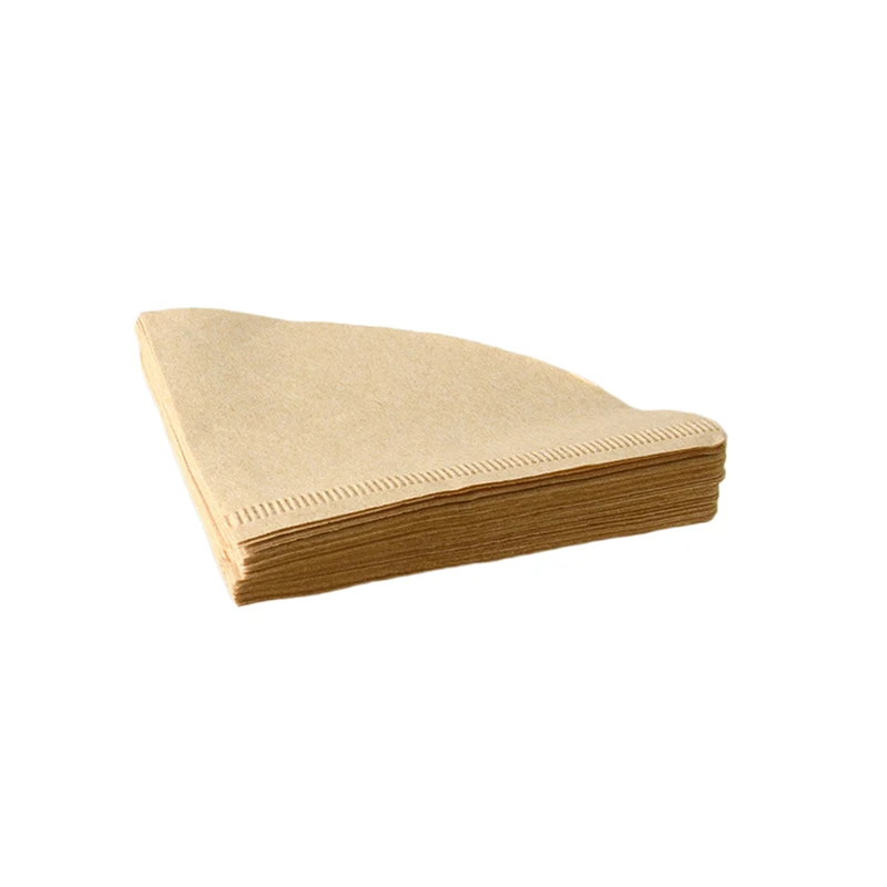 

40* Coffee Filter Paper Without Bleaching V01/V02 Hand Coffee Tools 2-size