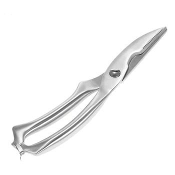 

25cm(9.8'') Heavy duty Stainless Steel Kitchen Gadget shear Fish Duck cut Poultry Chicken Bone scissor Cutter Cook Tool