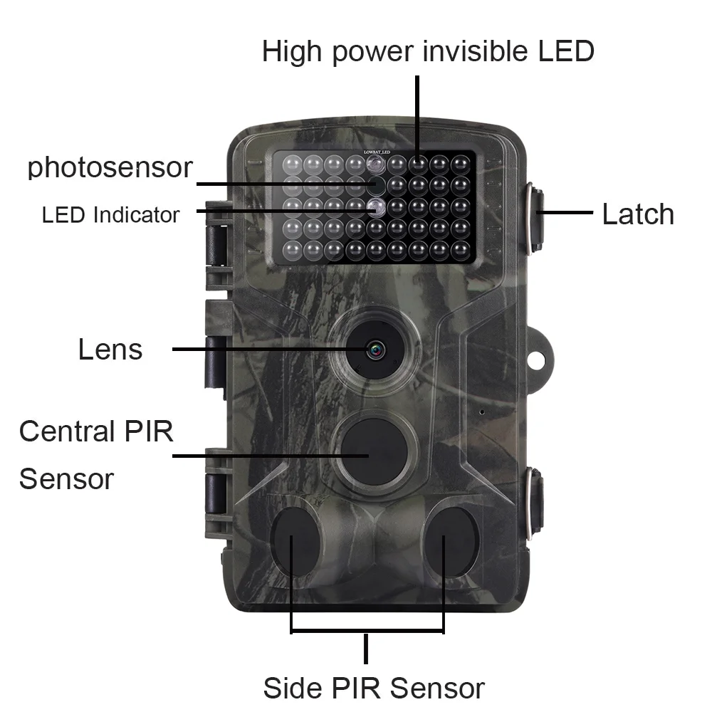 Suntekcam Hunting Trail Camera Night Vision Waterproof Cameras Photo Trap Wildlife Surveillance 20MP 24MP HC802A