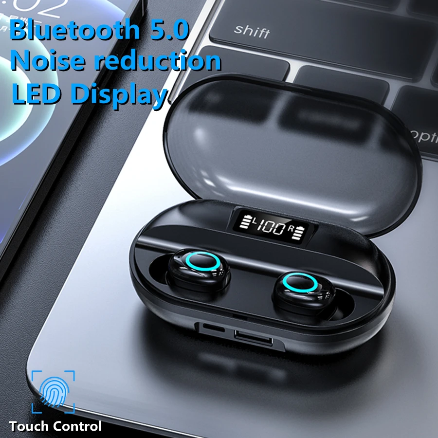TWS-стереонаушники с поддержкой Bluetooth 5 0 и микрофоном | Электроника