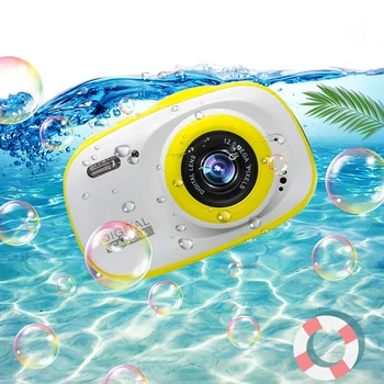

Kids Camera 1080P HD Mini Rechargeable Children Shockproof Digital Front Rear Selfie Camera Camcorder Waterproof LCD Scree
