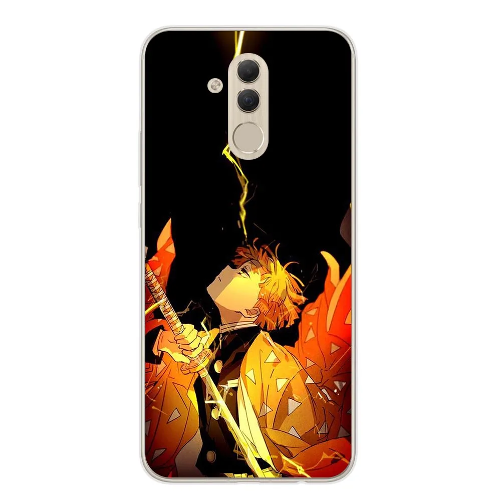 KACKYFUL аниме Demon Slayer Kimetsu no Yaiba чехол для телефона для Fundas huawei P20 P30 mate 10 20 30 Lite Pro Чехол Мягкий ТПУ чехол