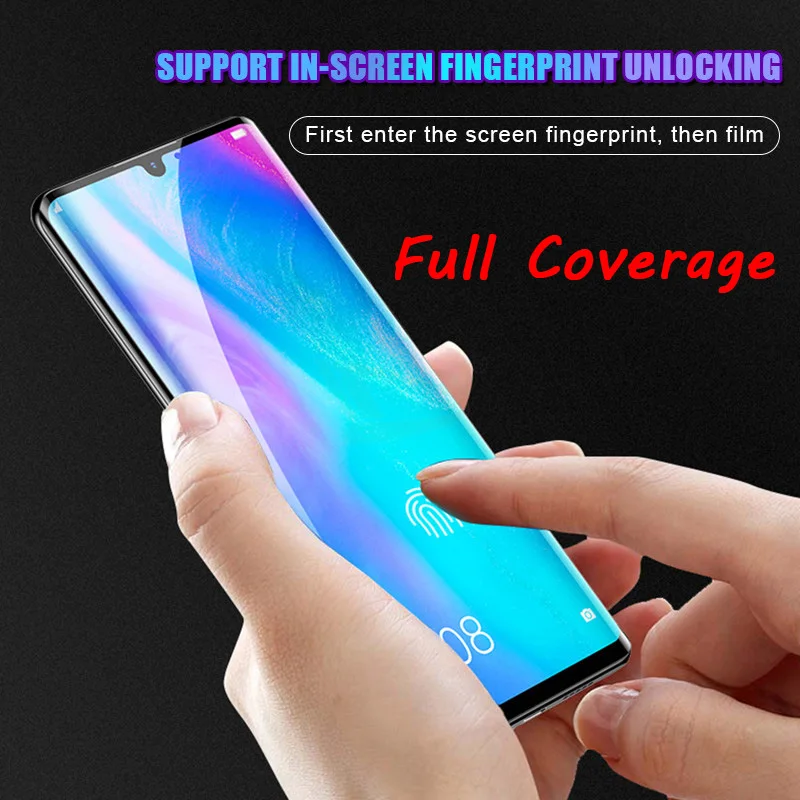 Жесткое закаленное стекло для Huawei P30 Lite P20 Pro защита переднего экрана P9 Mini P Smart Plus