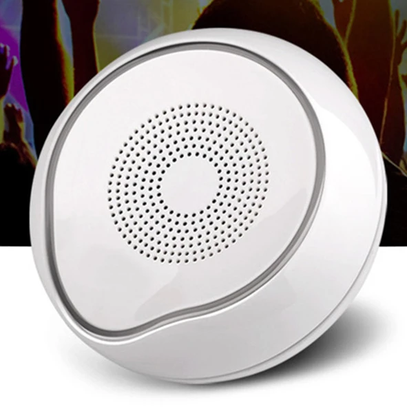 Мощный портативный Bluetooth динамик мини компьютерный сабвуфер, колонки Беспроводной громкий динамик карта AUX Caixa De Som Parlante F4045C - Цвет: Белый
