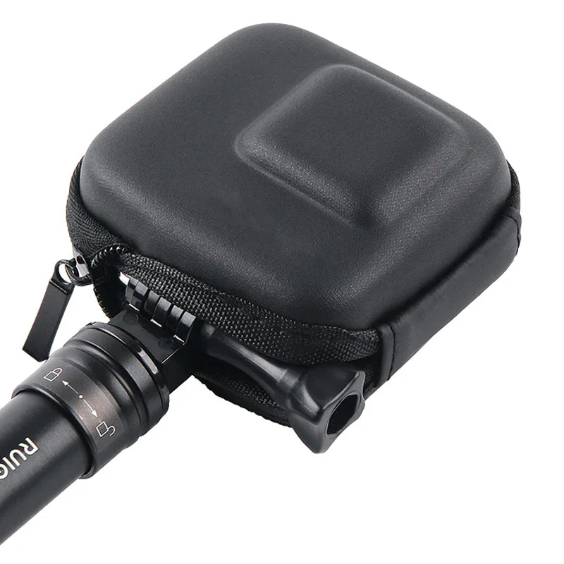 Мини EVA кейс защитная сумка для GoPro Hero 8 7 6 5 4 SJCAM SJ6 SJ7 SJ8 SJ9 камера ПУ коробка для хранения для DJI OSMO аксессуары