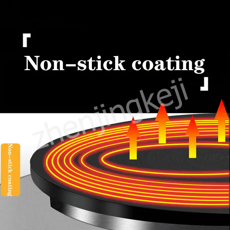 DE-1A Single Head Gas Class Cooker Pancake Fruit Electric Pancake Machine Fried Pancake Crepe Machine Oven