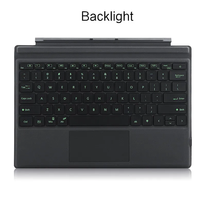 Backlight Клавиатура для microsoft Surface Pro 6 5 4 Pro5 Pro4 Bluetooth клавиатура чехол Беспроводная мышь планшет ноутбук компьютер 12,3" - Цвет: Backlight