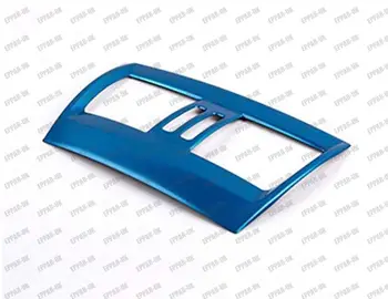

Blue Rear Seats Air Conditional Vent Frame Cover for 2014-2018 BMW F15 2016