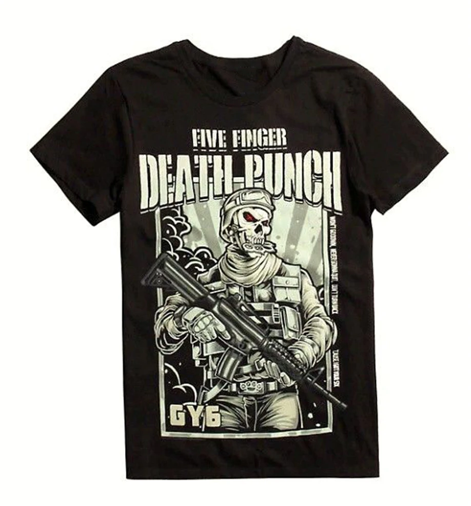 Five Finger Death Punch 5Fdp Got Your Six футболка новая аутентичная и высококачественная |