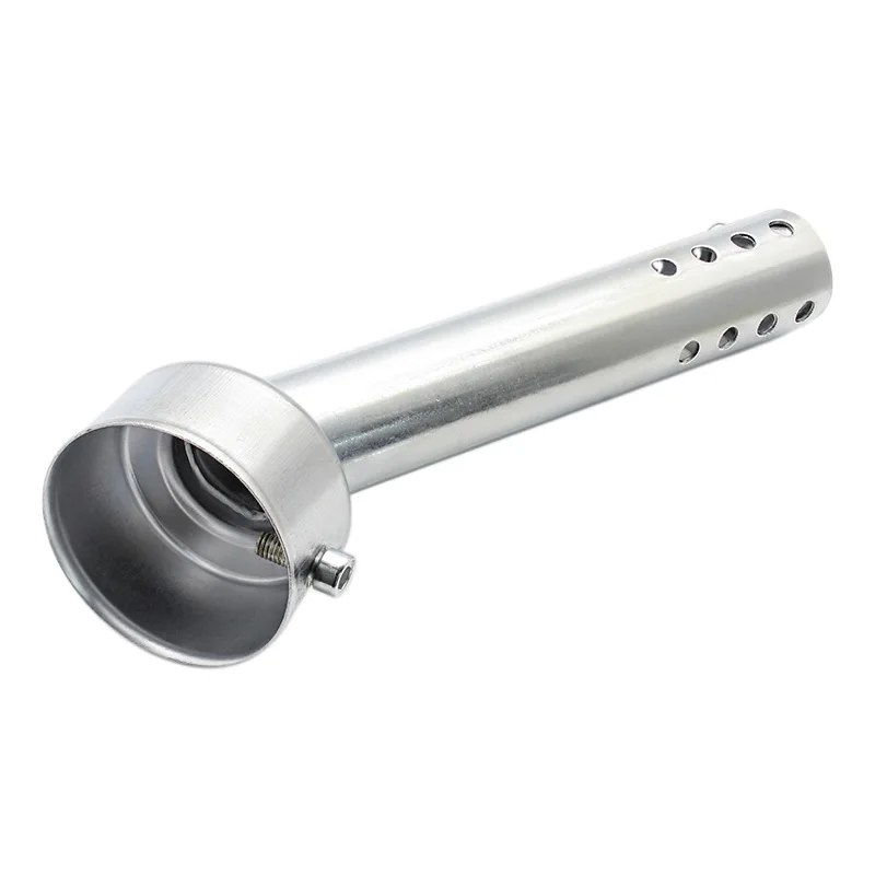 Nordson Motorcycle Exhaust Muffler DB Killer Silencer Baffle Removable 48mm Universal Chrome MB-TP088
