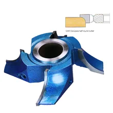 

Woodworking tools TCT Multi Radius Round Over Spindle Shaper Moulder Cutter Heads for Door Making Profile knives Stile & Rail