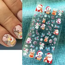 

Stylish Nail Polish Stickers DIY Operate Easily Beautiful Pattern Nail Decor Fingernails Decals Nail Sticker 1 Sheet