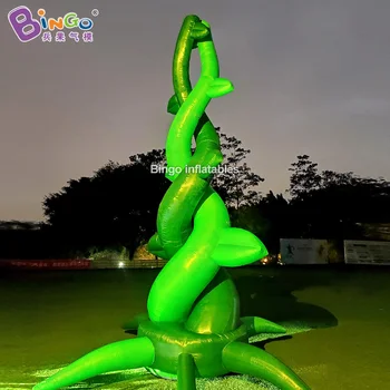 

4.6 meters height inflatable ivy model plant toy individualized green rhizome tree decoration