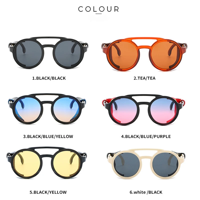 KEITHION, Ретро стиль, стимпанк, солнцезащитные очки, для мужчин, панк, искусственная кожа, щитки, очки, для женщин, классические, UV400, очки, Gafas de Sol