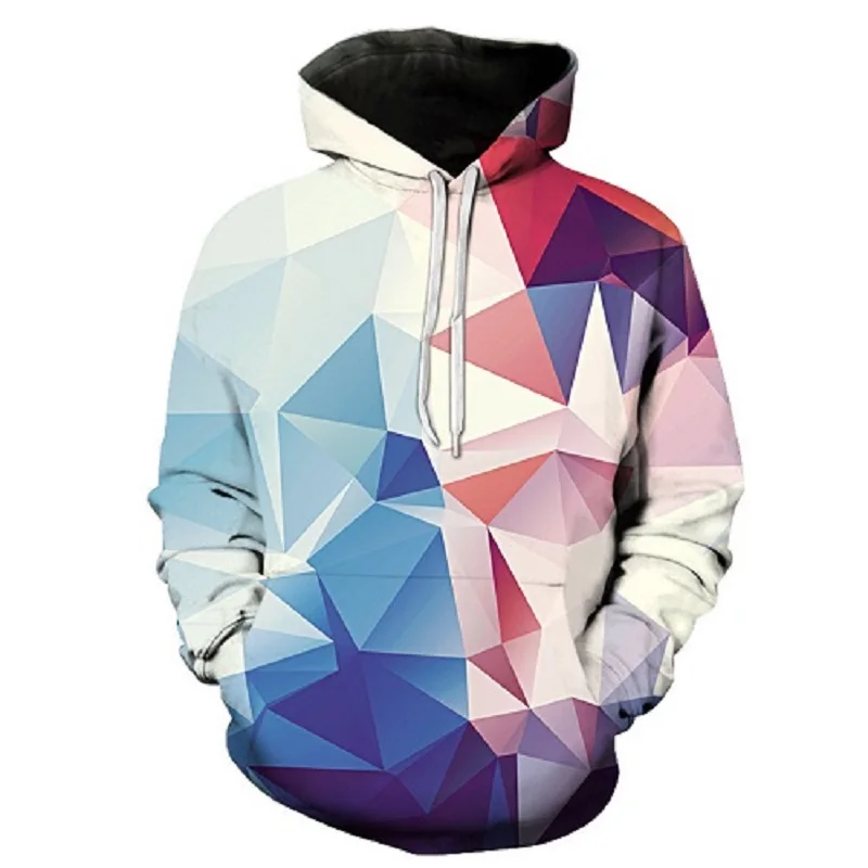 Бежевый New Geometric Hoodies 3d Man Streetwear Fashion Hoody Men's Clothing Men 3d Sweatshirt Geeks Math 3d-hoodies s-6xl - Цвет: Бежевый