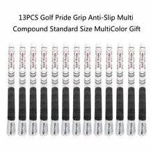 13PC Golf Pride Multi Compound MCC ALIGN Standard Grips White-Black-Red Golf 13PC Golf Pride Multi Compound MCC ALIGN Standard Grips White-Black-Red Golf