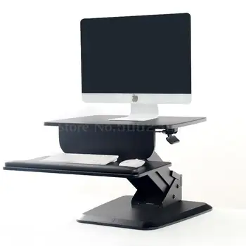

Movable Folding Station Alternating Standing Computer Lifting Table Workbench Office Laptop Desktop