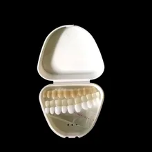3 оттенка/набор временных зубных ложных зубных протезов с идеальной улыбкой, зубные протезы для фиксации зубных зазоров, передние зубы, потерявшие виниры, брекеты