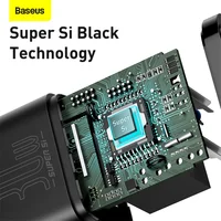 Baseus Super Si 30W USB C Charger Adapter for iPhone 14 13 12 Pro Max iPad Type C QC 3.0 PD Fast Charge for Xiaomi Quick Charger - Image 5