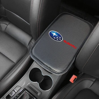 

1pcs Auto Seat Armrests Storage Protection Cushion For Subaru Impreza Forester Tribeca XV BRZ Car Armrest Pad Covers