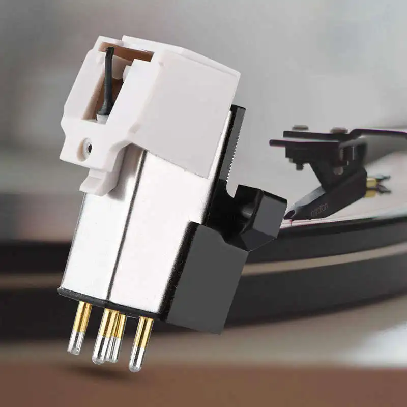 Магнитный картридж стилус с Lp виниловой иглой Точная Запись функция Замена фонографа картридж для проигрывателя записи#8