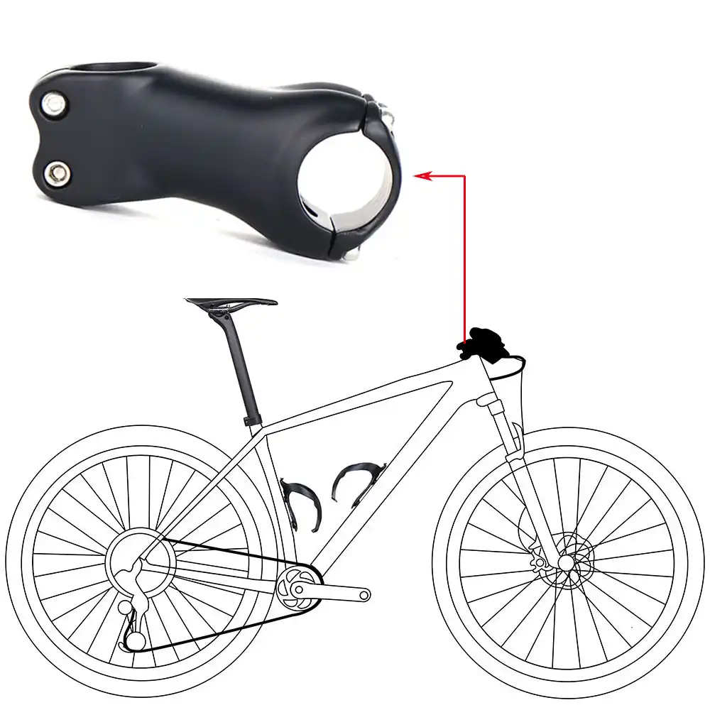 angled stem road bike