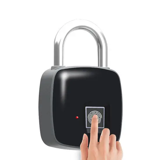 

P3 Smart Fingerprint Door Lock Padlock Safe USB Charging Waterproof Keyless Anti Theft Lock COD