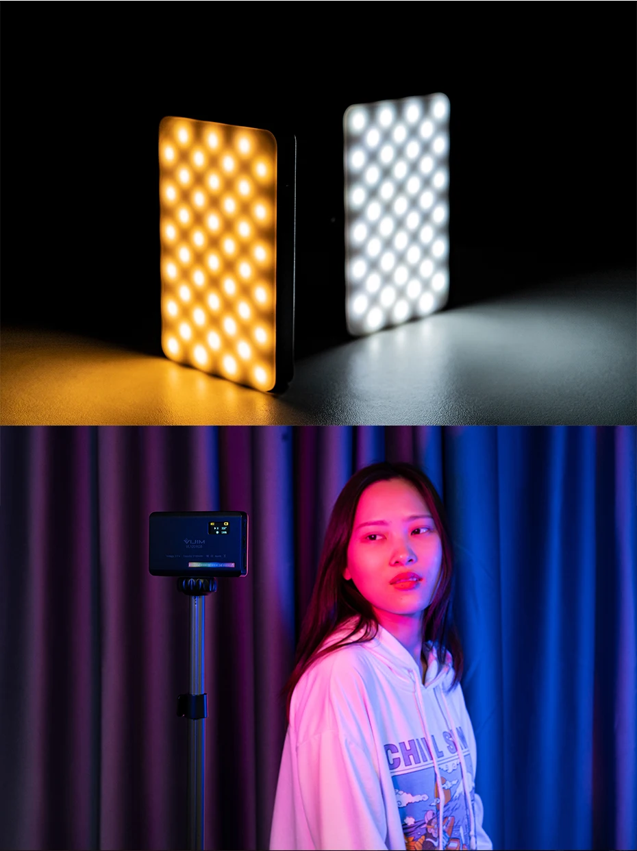 de 3100mah para fotografia em smartphone, com luz de preenchimento