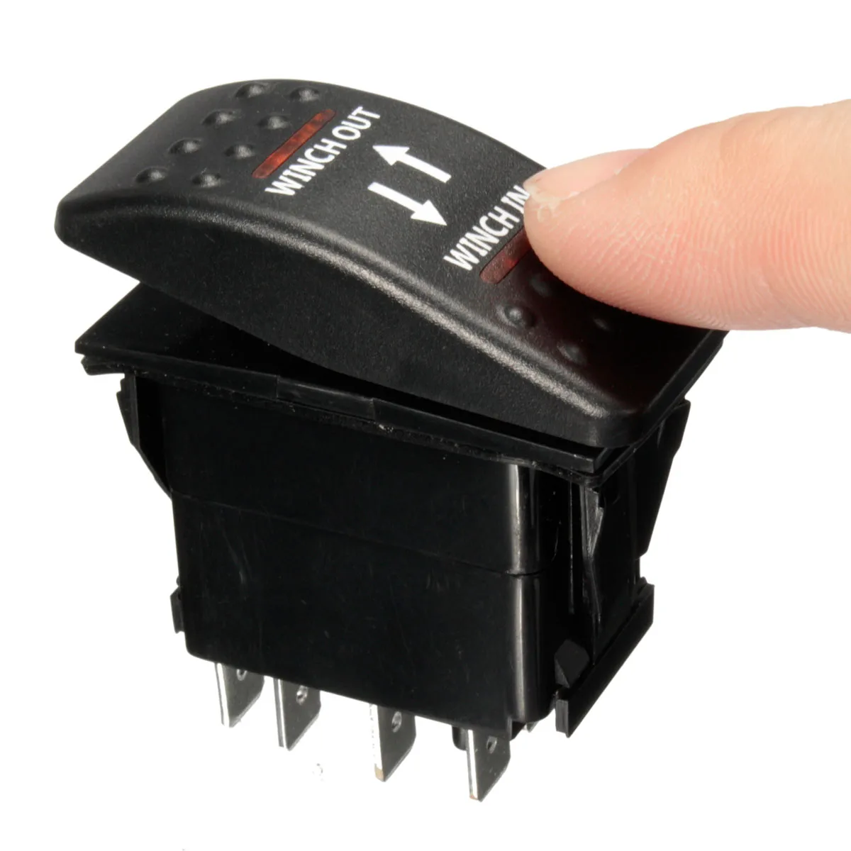 12V 20A/24V 10A автомобиля перекидной клавишный выключатель лебедка Лебедка/7pin светодиодные выключатели