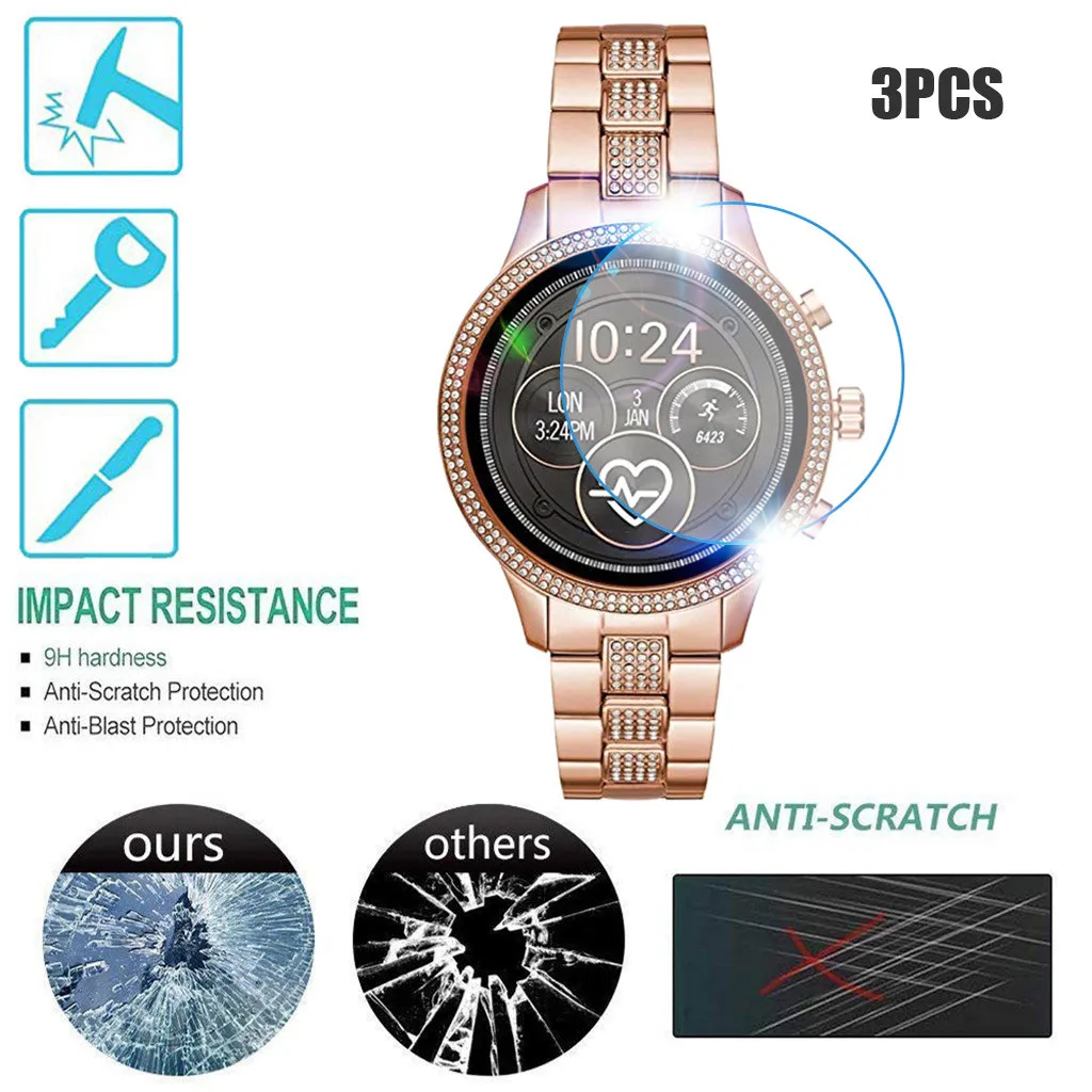 3PCS Tempered Glass For Michael Ko rs 