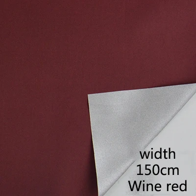 Meetee 100*150-170 см Водонепроницаемый ткань ТПУ Оксфорд Материал DIY открытый палатка из ткани Рипстоп материал для зонта аксессуары FA002 - Цвет: Wine red