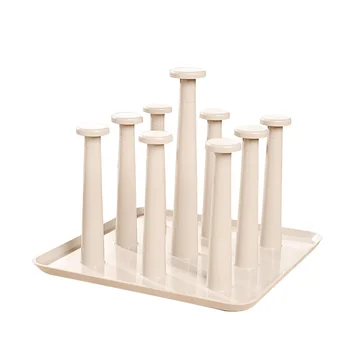 

Washable Organizer Shelf Decorative Drainer Home Storage Kitchen Multi Function Lightweight Cup Holder Drying Rack Stand Smooth