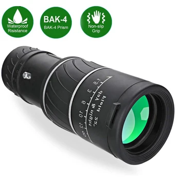 

Portable binoculars 40x60 and military HD professional monocular zoom binoculars night optical range large field view telescope