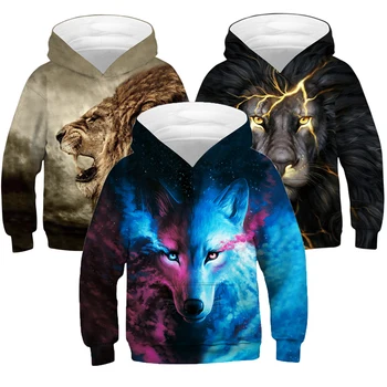 kids wolf sweatshirt