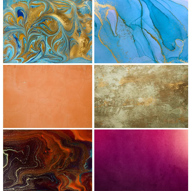 

SHENGYONGBAO Vinyl Gradient Color Abstract Photography Background Baby Photographic Backdrops For Photo Studio 201015LSH-02