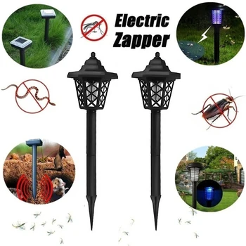 

Solar LED lamp mosquito killer lamp mosquito killer mosquito outdoor insect repellent garden lawn fly mosquito lamp