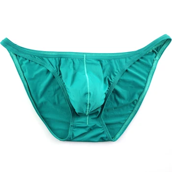 

New Men's Underwear U convex Bag Hip Sexy Solid Color Bikini Men's Briefs Comfortable Breathable Quality Male Panties HT027