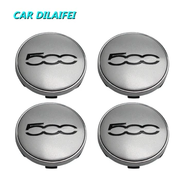 

4pcs black RED60mm Abarth Car Emblem Wheel Center Hub Cap Badge wheel Decal Sticker Car Accessories For FIAT 124 125 500 695