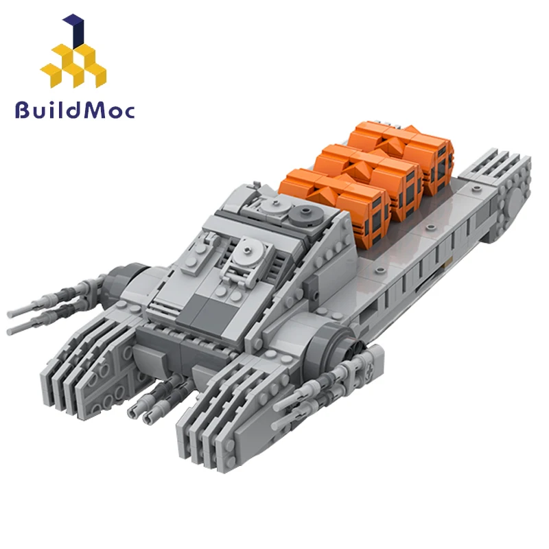 Buildmoc Star Movie Story Imperial Tx-225 Gavw "Operpier" Assault Hovertank Military Tank Arma Building Blocks Giocattoli Per Bambini