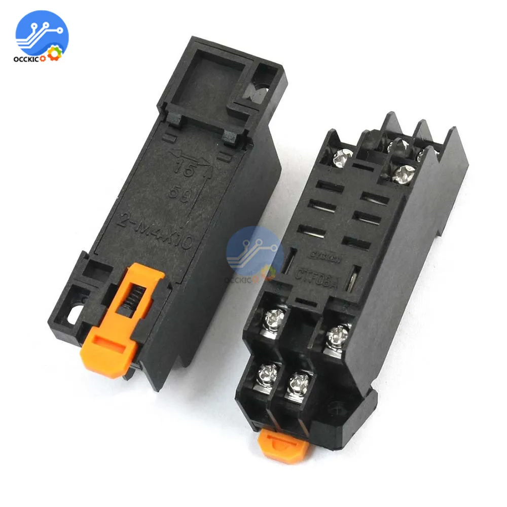 AC 220V DC 12V 24V 10A LY2NJ катушка DPDT реле питания разъем 8 Pin HH62P с патроном|Запасные части| |