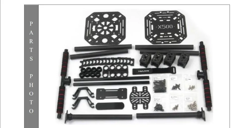 Набор для мультикоптера Holybro X500 из углеродного волокна RC FPV Quadcopter